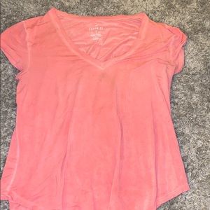 Salmon/pink t-shirt
